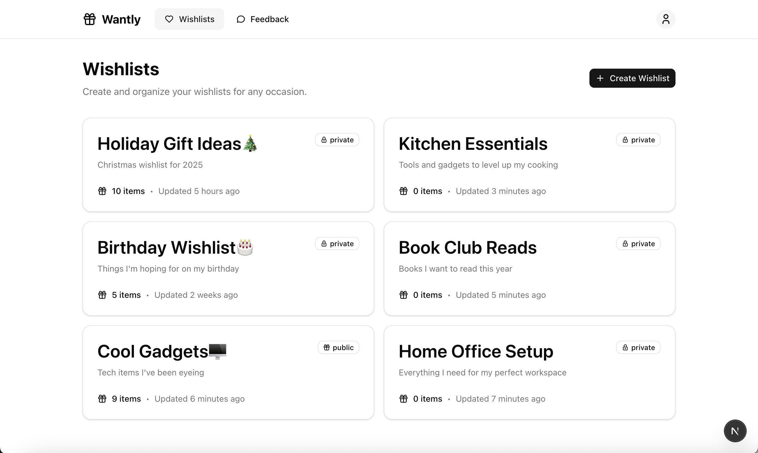 Wantly app screenshot